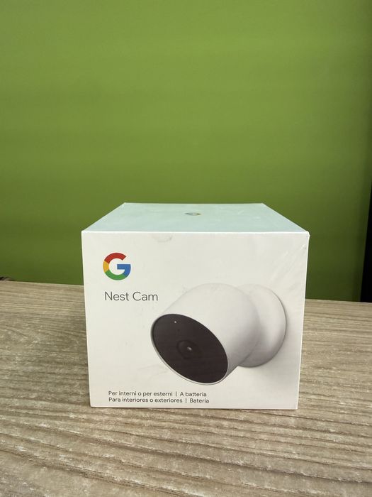 Google Nest Cam  HD 1080p white sigilata