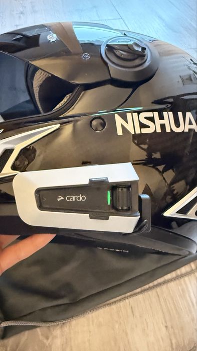 NISHUA carbon+ Cardo Packtalk custom