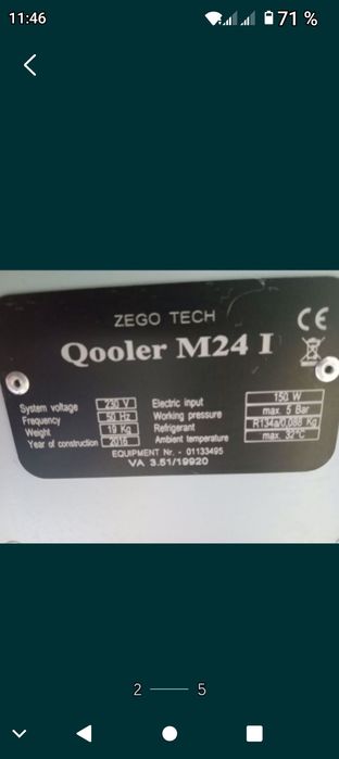 Vând răcitor apă inox