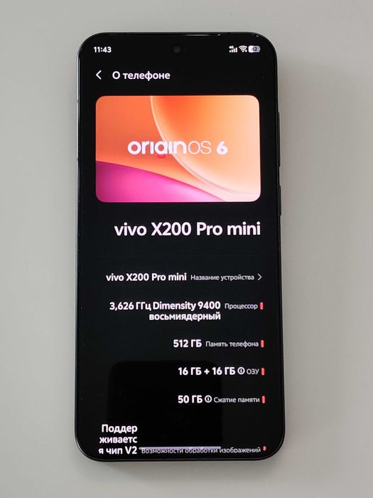 Vivo X200 Pro Mini, 16/512