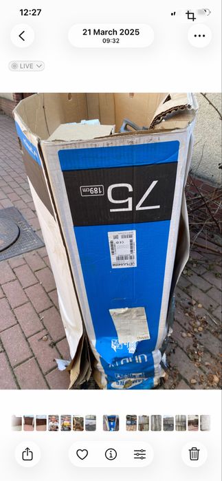 Televizor Samsung diagonala 190 cm