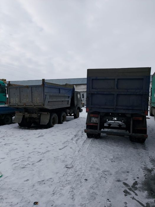 Камаз с прицепом