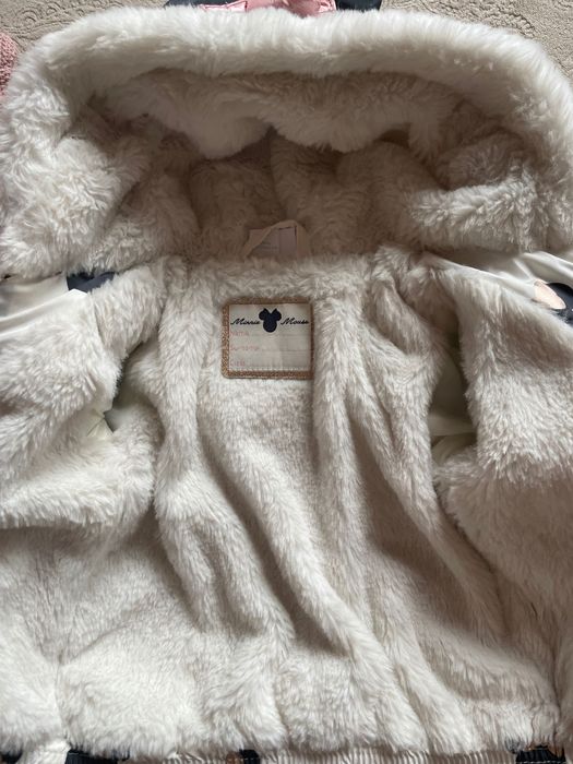 Зимно пухено яке Minnie Mouse, 67 см