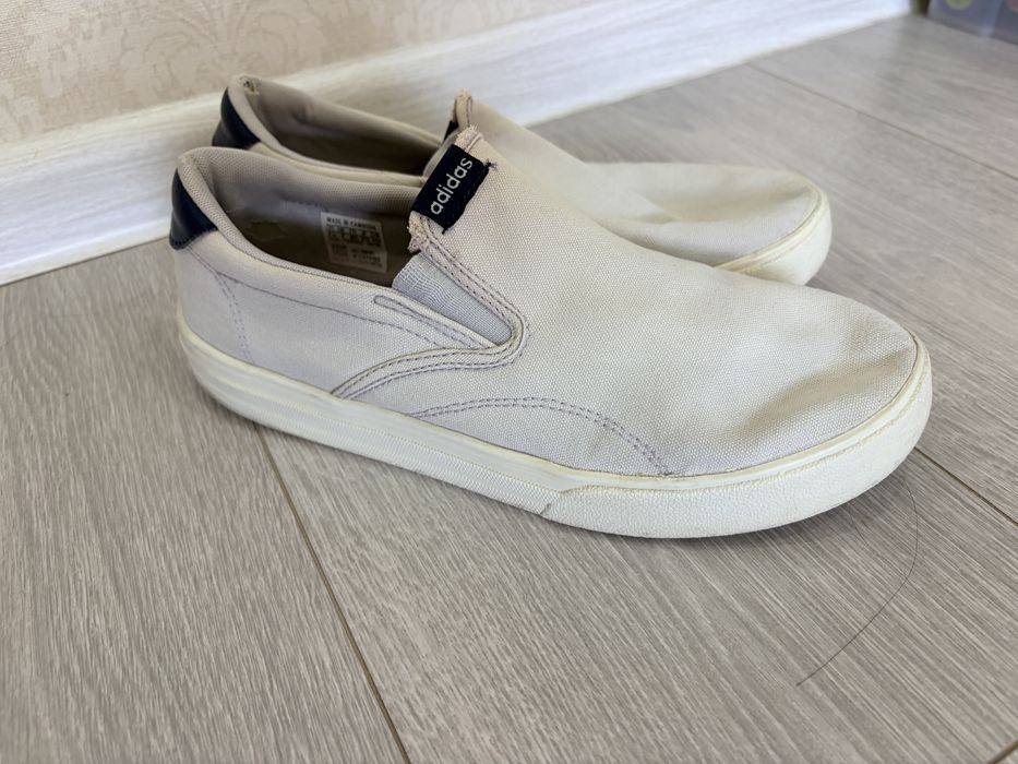 Замшевые кеды слипоны adidas оригинал 40 рамер