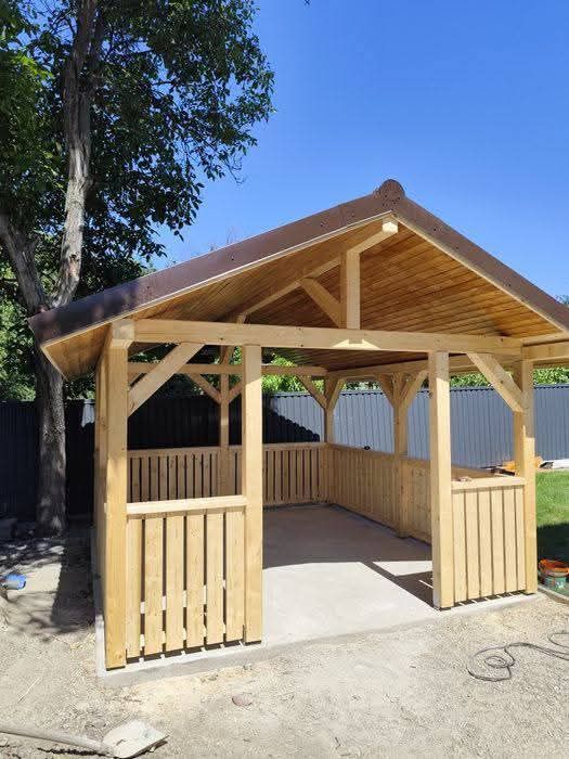 Vand terase foișoare pergole magazie pentru depozitare orice suprafață