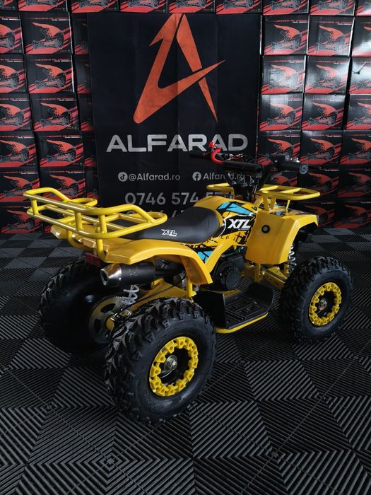 ATV XTL Hummer pentru Copii pe Benzina de 49cc in 2 Timpi roti pe 6 inch Nou adus din Germania