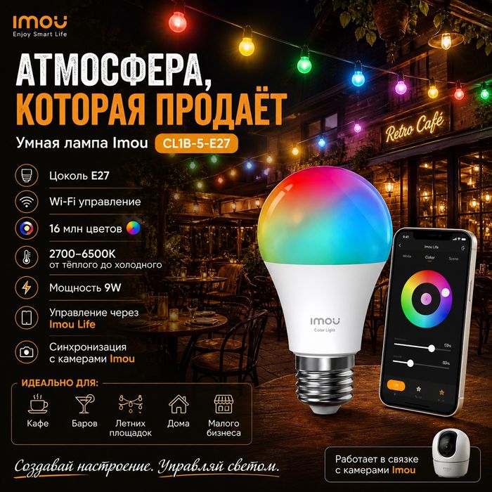 Продам камеру Imou wifi для дома