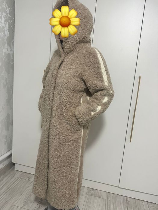 Шуба зимняя теплая