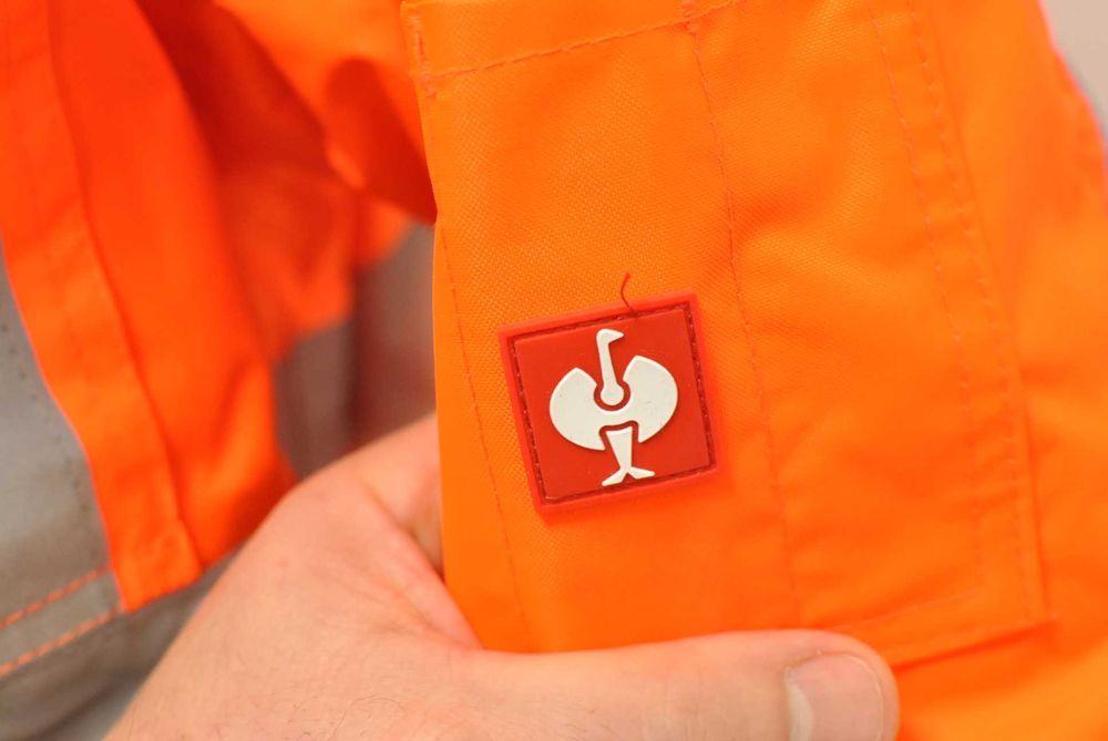 Engelbert Strauss geaca portocalie marimea XXL   (3844)