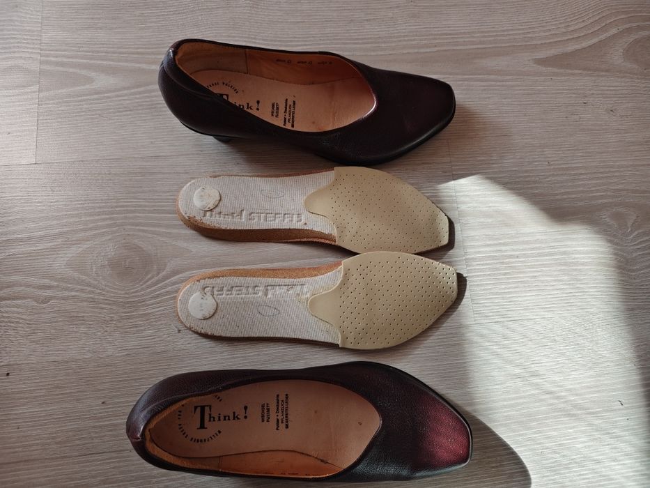 Дамски обувки естествена кожа