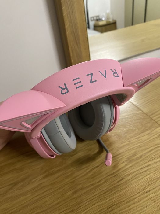 Гейминг слушалки Razer (Kraken Kitty Limited Edition)