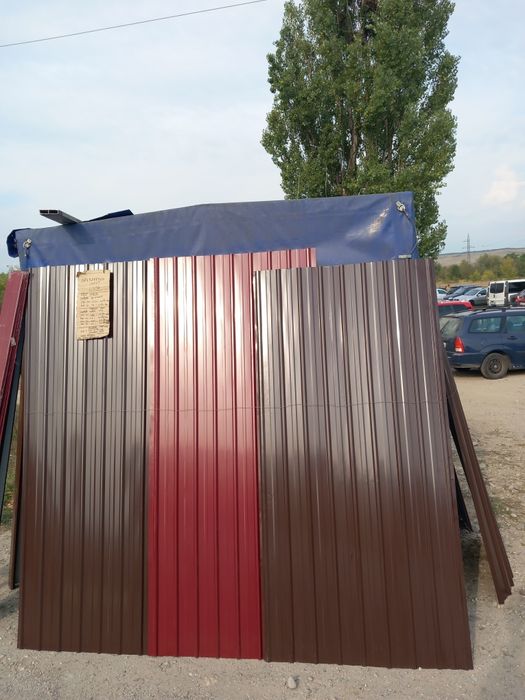 Vând tabla cutată zincata și color diferite grosimi