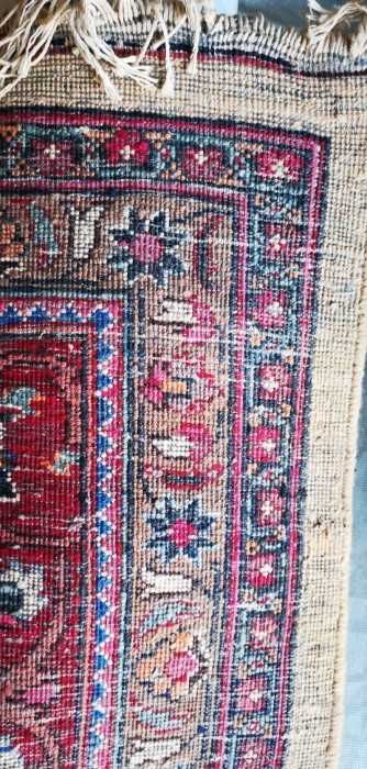 Elegant covor persan-Ghom-Iran-lana-manual-impact vizual-Olanda