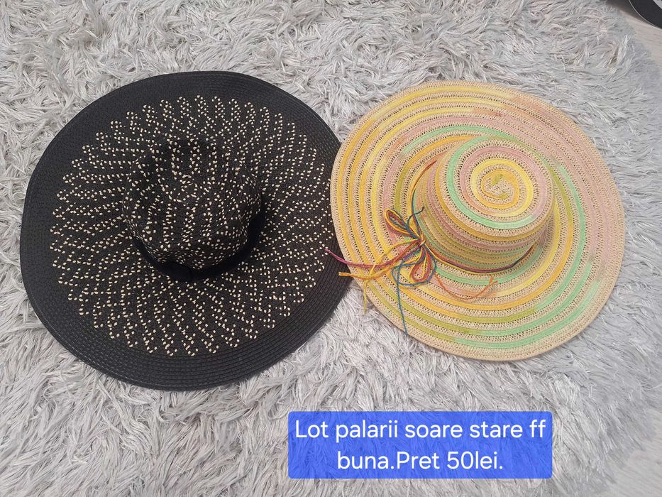 Lot palarii soare de dama.