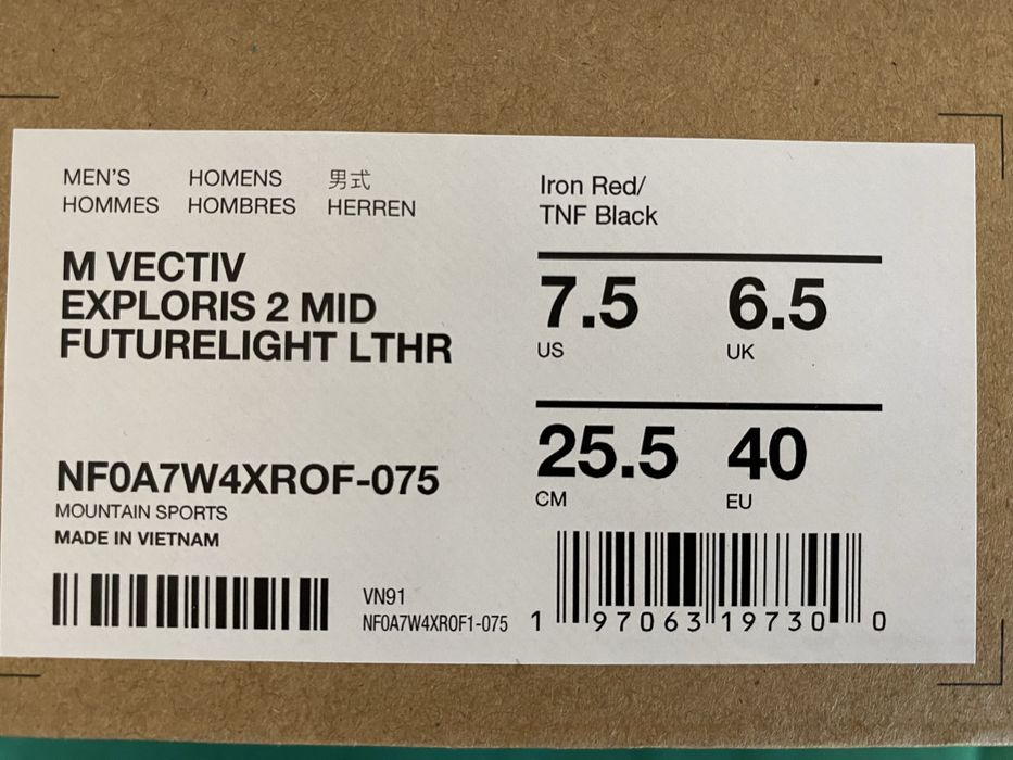 Ghete The North Face Vectiv Exploris 2 marimea 40