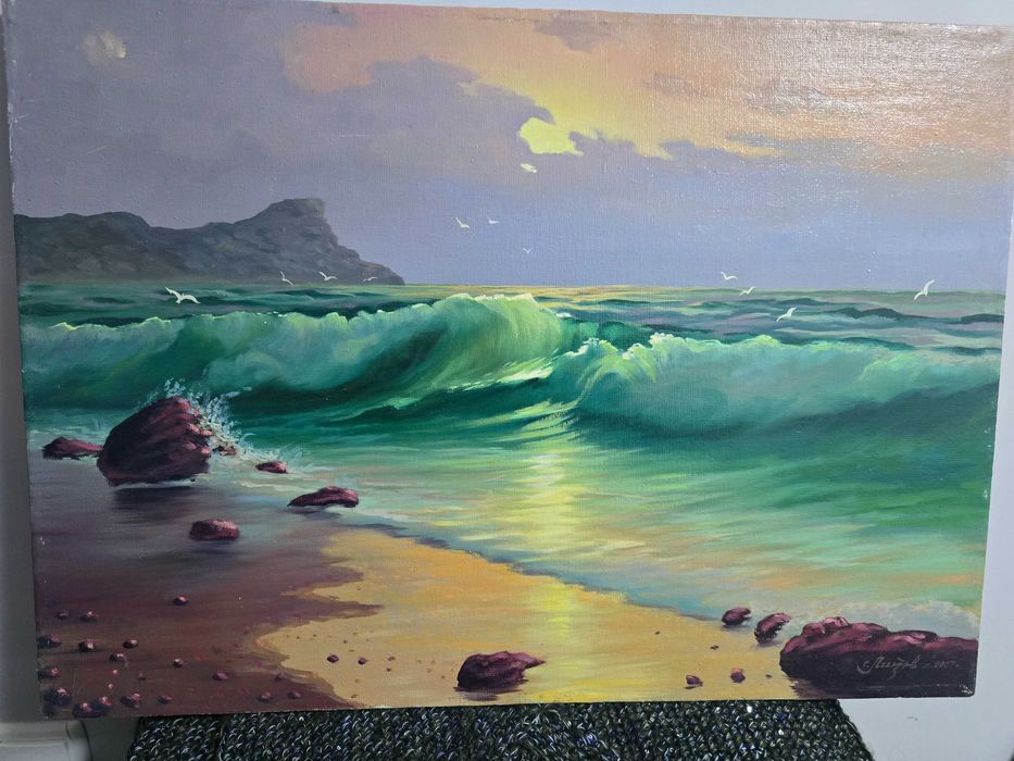 Картина, холст, масло , 2007 год, размер 50х70см