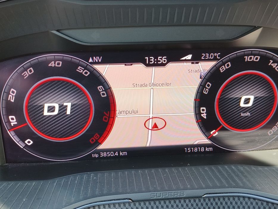 Skoda Superb 1,5TSI 150CP DSG 7 Sportline 2019 Virtual Cockpit