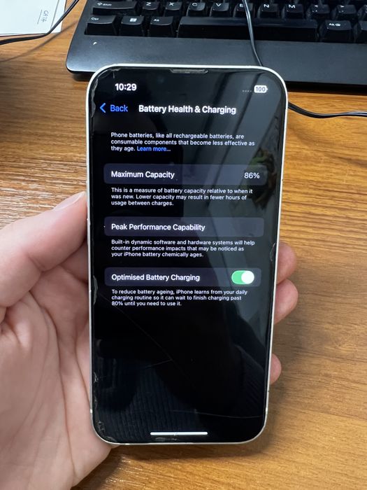 iPhone 13 Starlight Neverlock