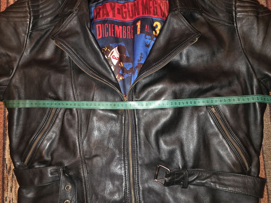 Кожено мото яке тип рокерско (рокерия) от естествена кожа