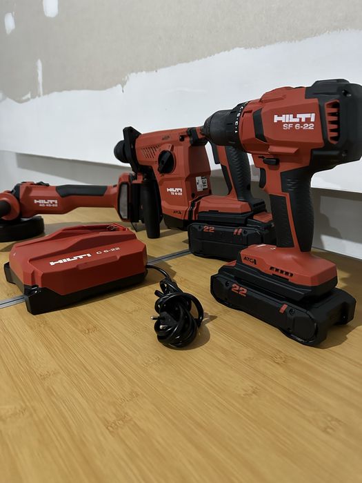 Hilti set nuron flex rotopercutor si filetanta