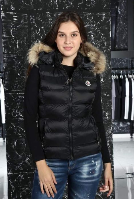 Vesta cu blana naturala MONCLE
