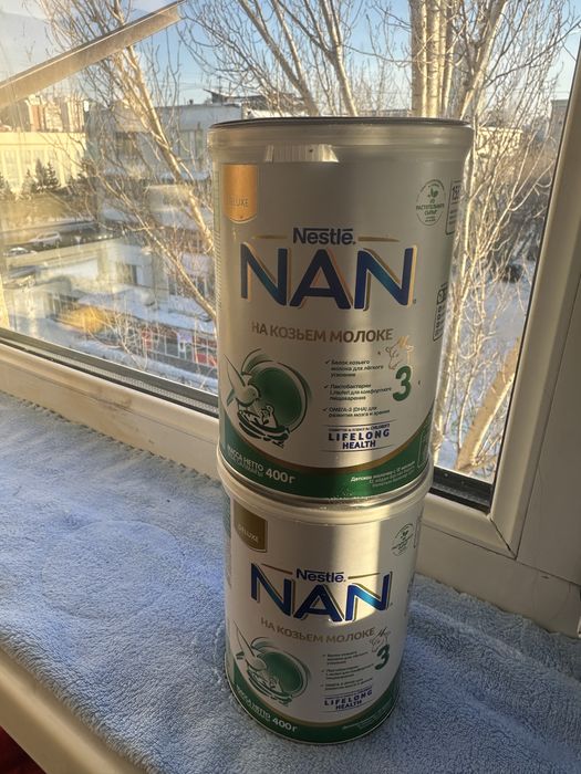 Детский смесь NAN 3 на козьем молоке