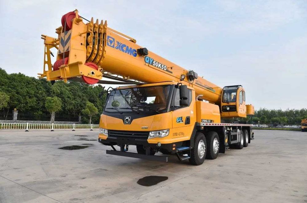 XCMG QY50K5C-3 гидравлический автомобильный крана 50 тон.