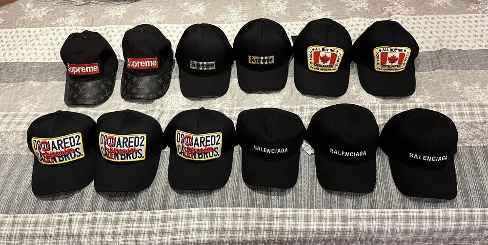 Sapca Supreme x Burberry Nou 2024 PREMIUM Unisex Palarie/Cap/Caciula