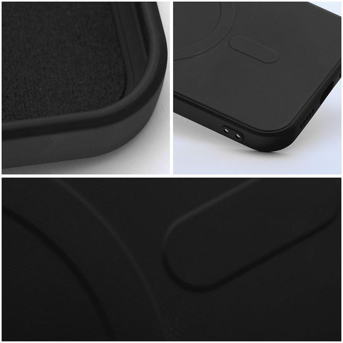 Silicone mag cover case compatible with magsafe for iphone 16 pro max
