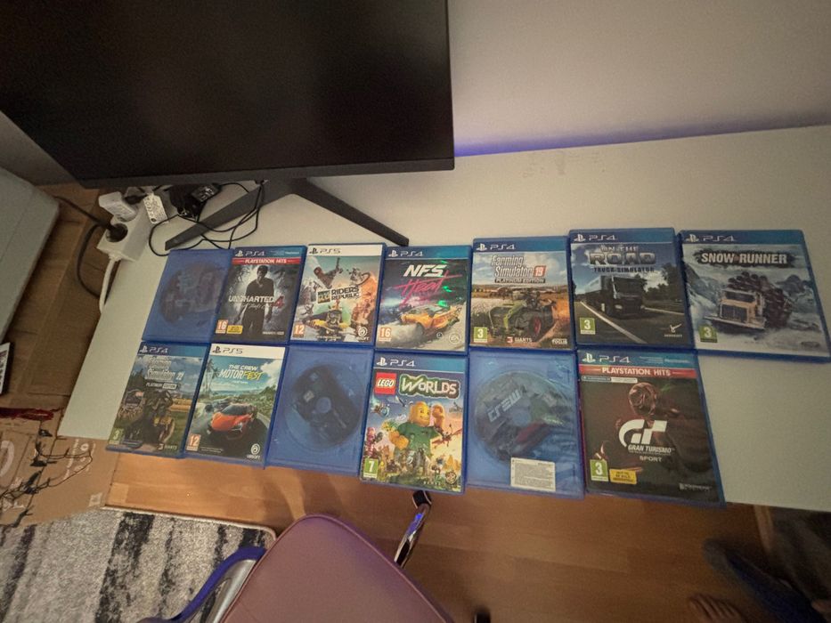 Vând jocuri în stare perfectă ps4/ps5 citiți descrierea.