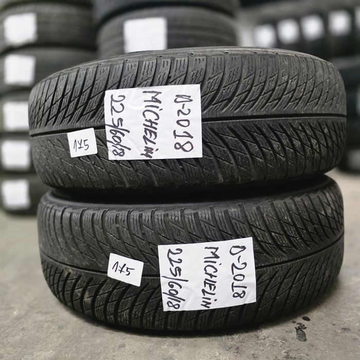 2×225/60/18 M+S.MICHELIN.Stare excelenta.