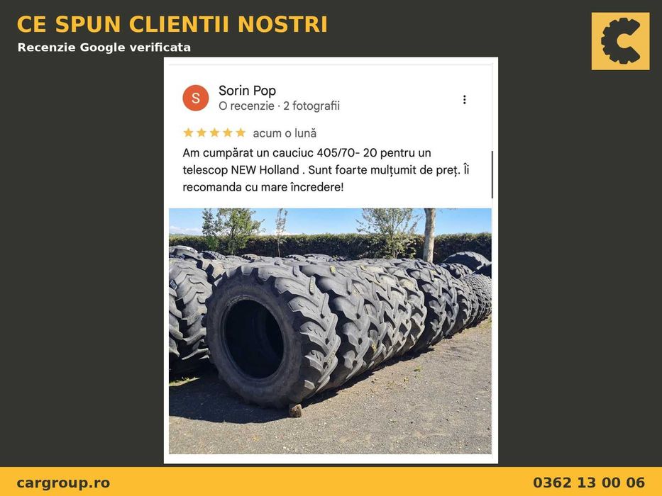 Cauciucuri 300/95R46 12.4R46 BKT Anvelope TRACTOR SH Garantie Factura