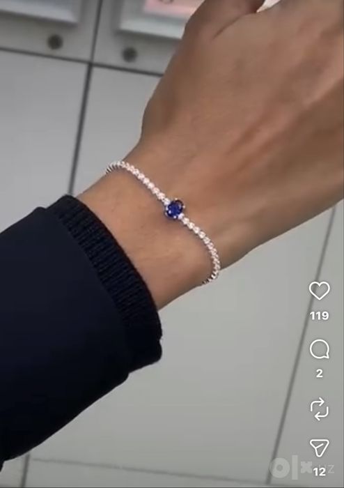 Теннисный Браслет Pandora оригинал