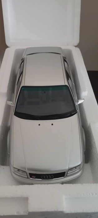 AUDI S4 (C4) 4.2 V8 CRYSTAL SILVER C6 1993, 1:18 Otto Models