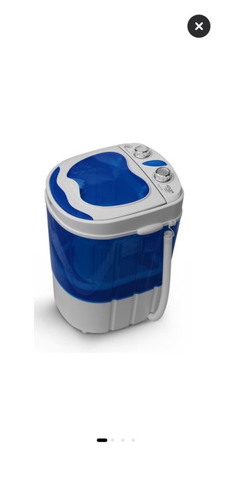 Masina de spalat rufe portabila ADLER AD 8051 ,turist, 580 wati, alb