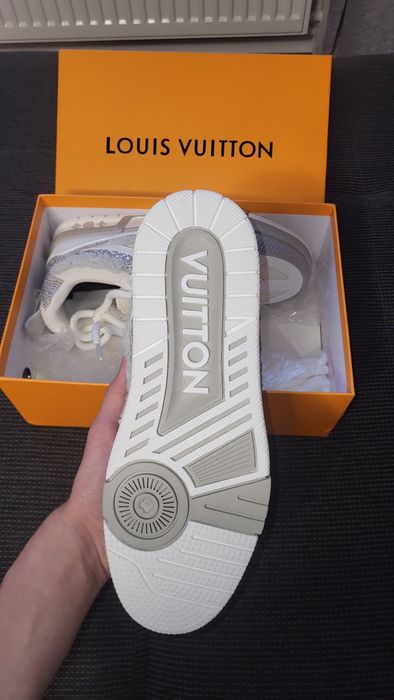 Louis Vuitton Skate White Swarovski