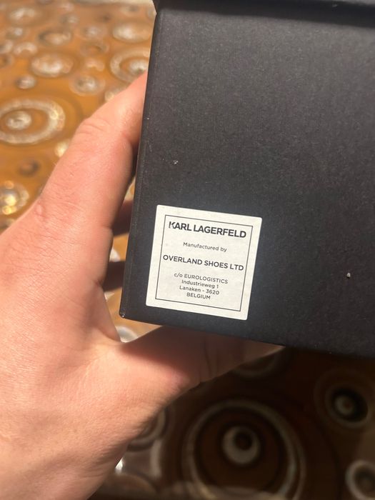 Официални обувки KARL LAGERFELD!