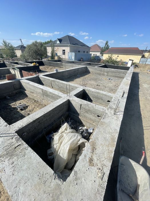 Фундамент, бетон