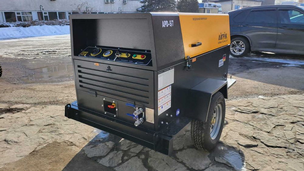 Компрессор дизельный воздушный винтовой