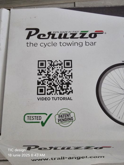 Dispozitiv remorcare bicicleta