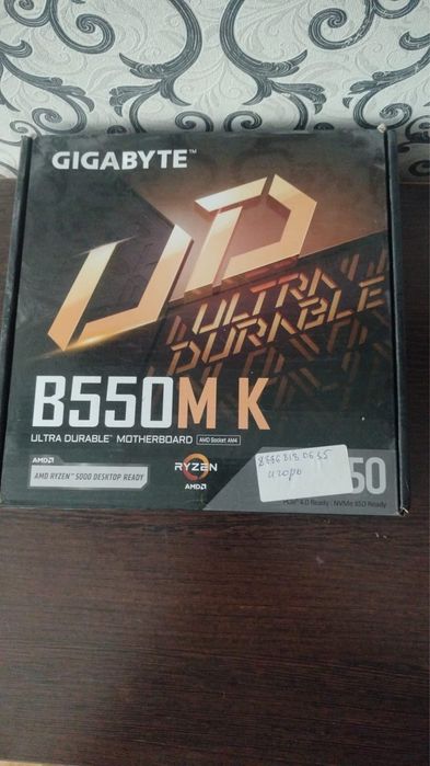 Материнская плата Gigabyte b550m K