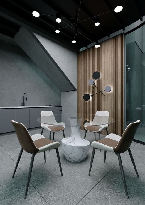 Аренда готовый офис с мебелью и техникой в Nestone, высокий етаж.