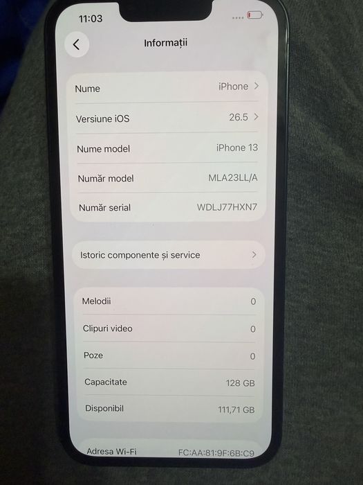 Iphone 13!Impecabil!128GB!