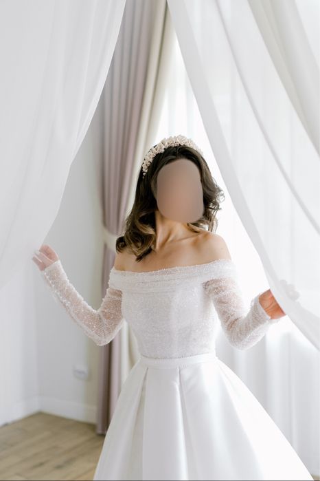 Rochie de mireasa Nicole Milano - Pronovias, colectia 2024