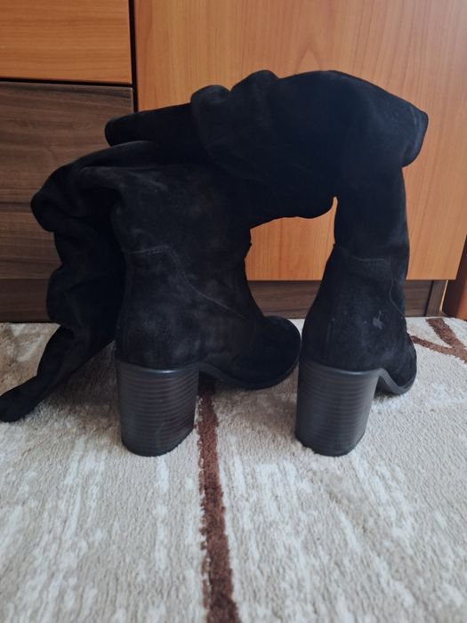 Дамски ботуши Дарис естествена кожа