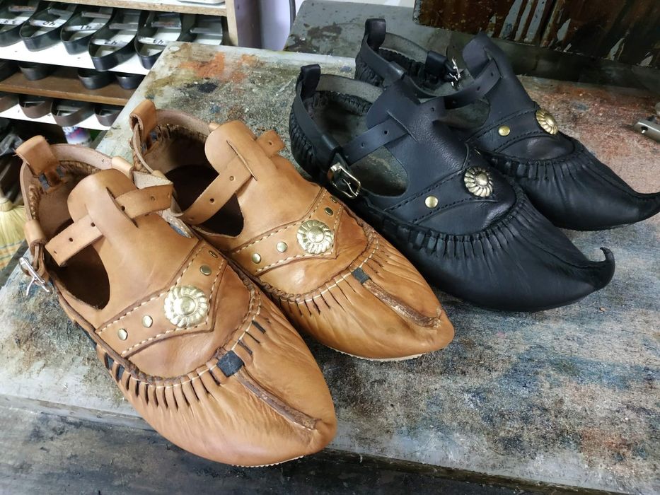 Цървули капаклии, затворени цървули за народна носия