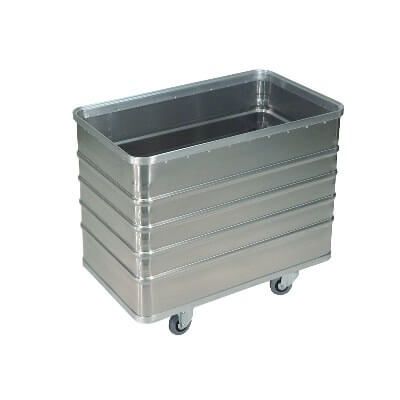 Container transport aluminiu deschis 990x580x770mm cutie depozitare