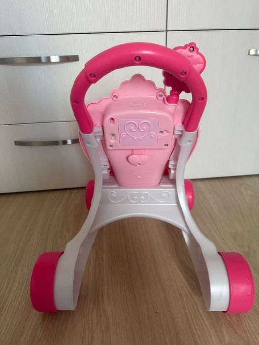 Музикална проходилка количка за кукли Fisher Price уокър