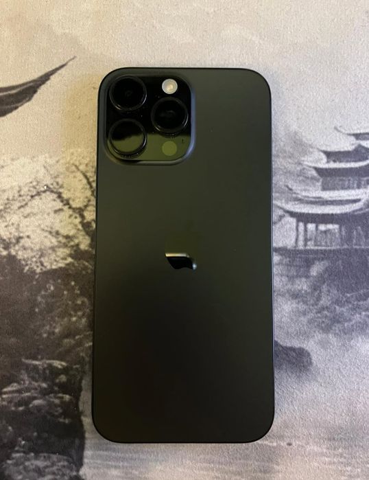 iPhone 16 pro max Black Titanium