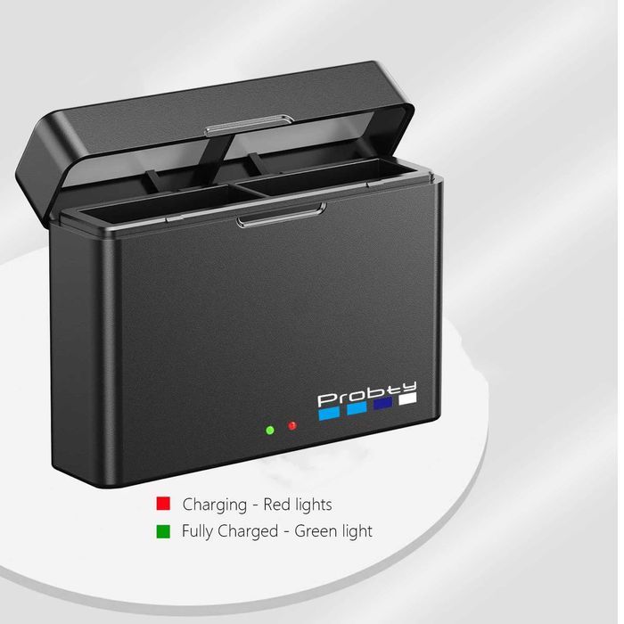 Set 2 acumulatori + incarcator dublu camere DJI Osmo Action 5 Pro 4 3